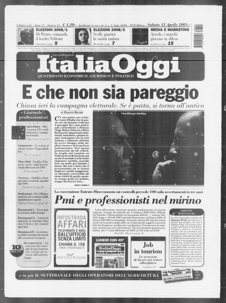 Italia oggi : quotidiano di economia finanza e politica